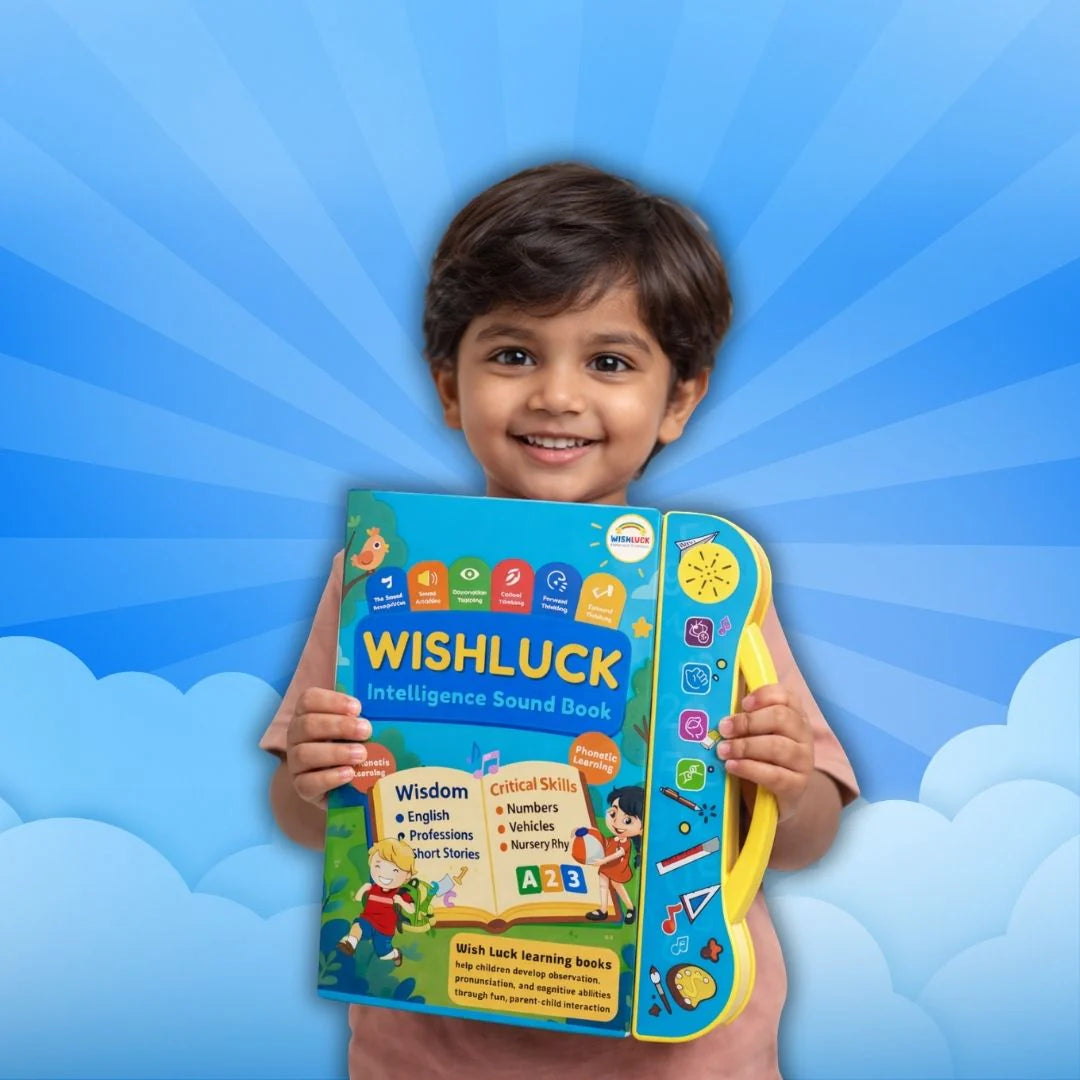 BrainBloom™ Interactive Learning Reader for Kids | Screen-Free Educational Talking Book (Ages 3–8)