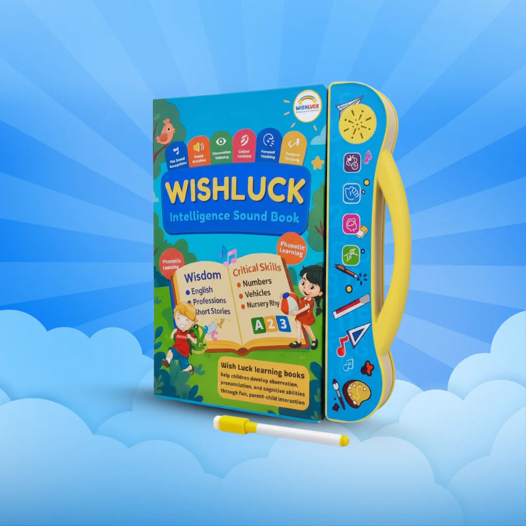 BrainBloom™ Interactive Learning Reader for Kids | Screen-Free Educational Talking Book (Ages 3–8)