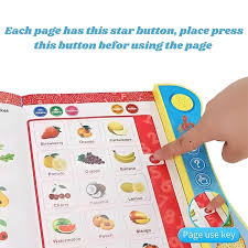BrainBloom™ Interactive Learning Reader for Kids | Screen-Free Educational Talking Book (Ages 3–8)