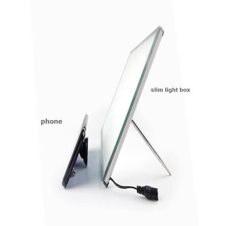 Premium LED Slim Light Box – Backlit Poster Display Frame