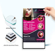 Premium LED Slim Light Box – Backlit Poster Display Frame